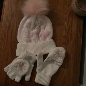 Winter hat + mittens